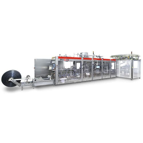 Termoformadora-llenadora-selladora PP - C300  - Benhill GmbH - para el envasado de productos lácteos / para la producción de vasos / para embalajes de productos alimentarios