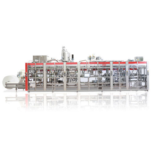 Termoformadora-llenadora-selladora de PS - P500 - Benhill GmbH - para embalajes de productos alimentarios / para el envasado de productos lácteos / para la producción de vasos