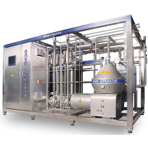 Pasteurizador para helados - Oner Separator San. ve. Tic. Ltd. Sti. - para productos lácteos / HTST / compacto