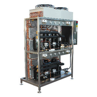 Refrigerador para leche - Turkoz Makina Sanayi ve tic. a.s. - a compresor de espiral / de condensación