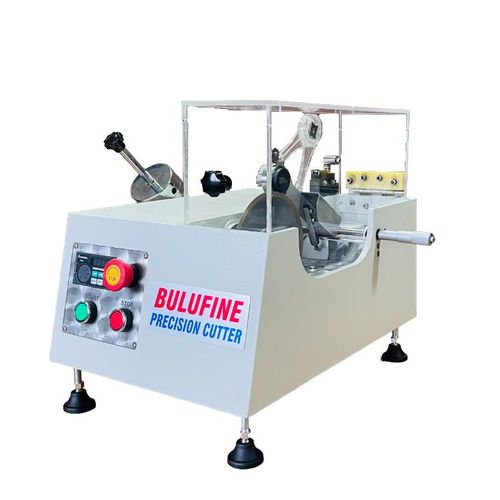 Máquina de corte de precisión - BULUFINE - BMS BULUT MAKINA SANAYI - de hoja rotativa / para metal / para cerámica