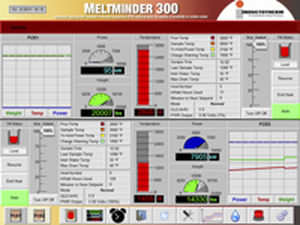 Software de gestión - Meltminder® 300 - Inductotherm - de control