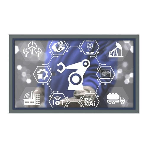 Monitor LCD - TM-PR215 - Shenzhen TAICENN Technology Co., Limited - con pantalla táctil resistiva de 5 hilos / industrial / para máquina industrial