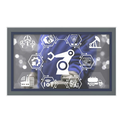 Monitor con pantalla táctil resistiva de 5 hilos - TM-PR156 - Shenzhen TAICENN Technology Co., Limited - industrial / de videovigilancia / para máquina industrial