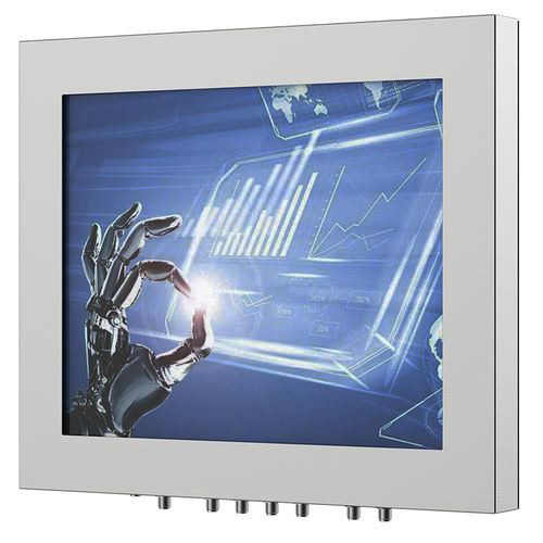 Panel PC industrial - TPC-SR190A - Shenzhen TAICENN Technology Co., Limited - de LCD / con pantalla táctil resistiva / retroiluminación LED