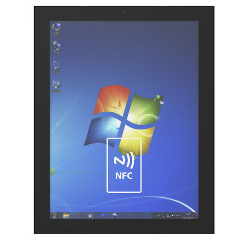 Monitor con tecnología capacitiva proyectada - TM-OC150HNFC-312 - Shenzhen TAICENN Technology Co., Limited - TFT-LCD / industrial / para punto de venta