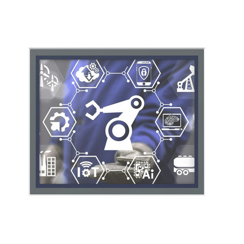 Panel PC TFT LCD - TPC-DRM170W - Shenzhen TAICENN Technology Co., Limited - con pantalla táctil resistiva de 5 hilos / retroiluminación LED / 17"