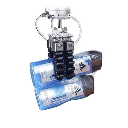 Pinza de prensión neumática - Suzhou Rochu Robotics Co.,Ltd - blanda / de 4 mandíbulas / para botellas