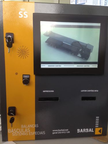 Terminal de control auto servicio - SS - Barbal - con pantalla táctil / de pie