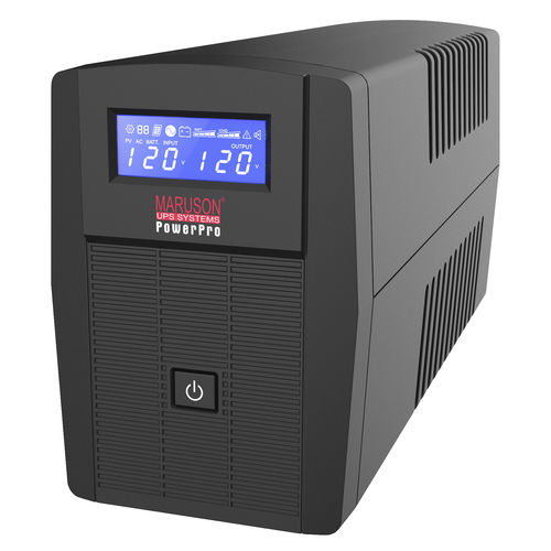 Sistema de alimentación ininterrumpida line-interactive - PowerPro series - Maruson Technology - monofásico / con pantalla LCD / automático