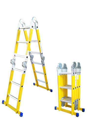 Escalera de tijera portátil - SARAYLI LTD. STI. - de fibra de vidrio