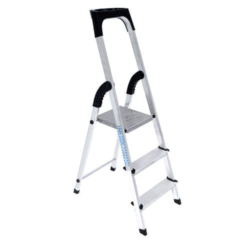 Escalera de tijera portátil - SARAYLI LTD. STI. - de aluminio