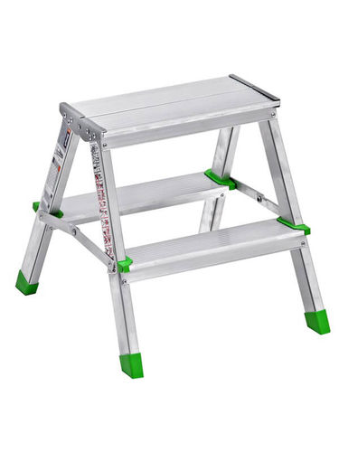 Escalera de tijera portátil - DOUBLE-SIDED - SARAYLI LTD. STI. - de aluminio