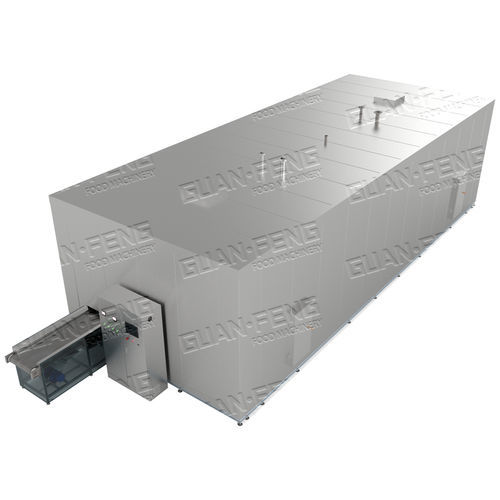 Congelador de espiral - GWL - Zhejiang Guanfeng Food Machinery Co.,Ltd. - de proceso / con ventilación / IQF