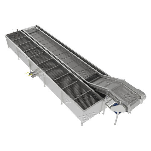 Prerrefrigerador agua helada - GBL series - Zhejiang Guanfeng Food Machinery Co.,Ltd. - para la industria agroalimentaria / de acero inoxidable / con condensación de agua