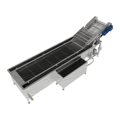 Refrigerador agua helada - GCL series - Zhejiang Guanfeng Food Machinery Co.,Ltd. - para frutas y hortalizas / de acero inoxidable / eléctrico