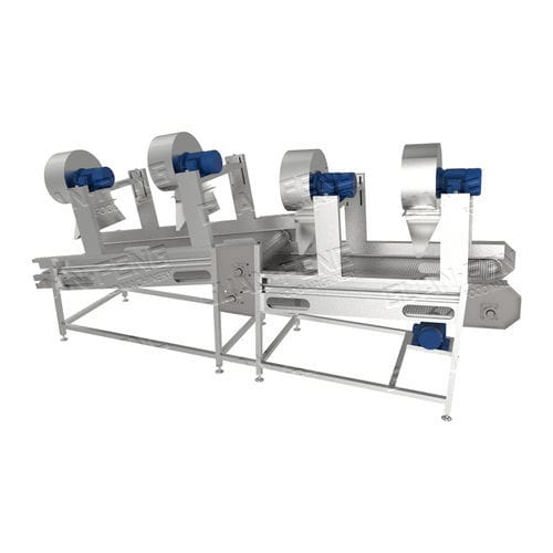 Secadora sopladora - GFG-4-80 - Zhejiang Guanfeng Food Machinery Co.,Ltd. - centrífuga / en línea / para la industria agroalimentaria