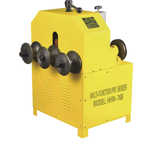 Curvadora multifuncional - HHW-76B - Hongli Pipe Machinery - eléctrica / de tubos de acero / de barras de aluminio