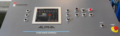 Control CNC para máquina de corte - Thermatool Europe - táctil