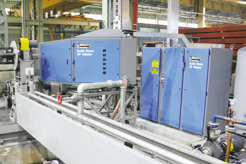 Máquina de soldar de altas frecuencias - Thermatool Europe - automática / para acero inoxidable / para acero al carbono