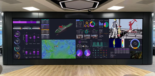 Software de gestión de combustible - Unified Operations Center for Marine - AVEVA Group plc - de visualización / de mando / de seguridad