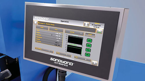 HMI con pantalla táctil - Sonobond Ultrasonics - empotrable / USB / de control