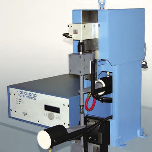 Máquina de soldar por ultrasonidos - Sonobond Ultrasonics - semiautomática / para metal / de doble cabezal