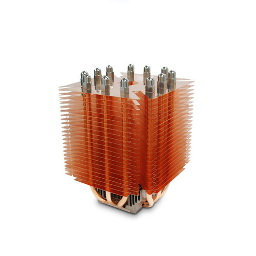 Disipador térmico de cobre - A1388 - Awind heat sink - para equipos de telecomunicaciones / con tubo térmico