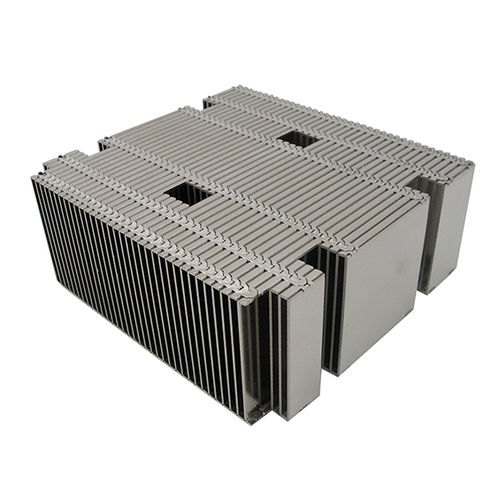 Disipador térmico de aluminio - A1642 - Awind heat sink - de aletas finas