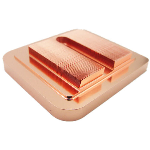 Disipador térmico de cobre - A1753 - Awind heat sink - de aletas finas