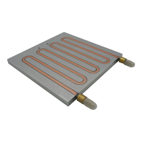 Disipador térmico de aluminio - A1016 - Awind heat sink - de cobre / con refrigeración por líquido / fresado y taladrado por CNC