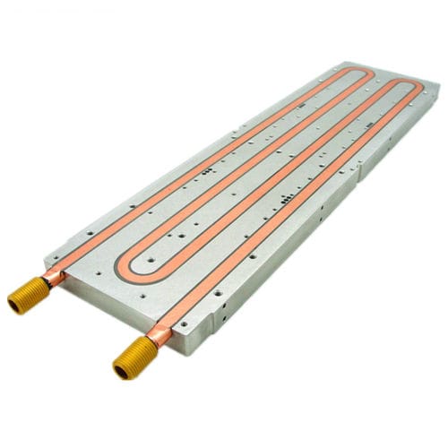 Disipador térmico de aluminio - A1645 - Awind heat sink - de cobre / con refrigeración por líquido / fresado y taladrado por CNC