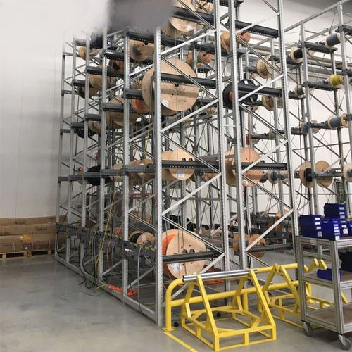 Sistema de estanterías para carretes - Nanjing A-Plus Metal Products Co.,Ltd - para depósito de almacenamiento