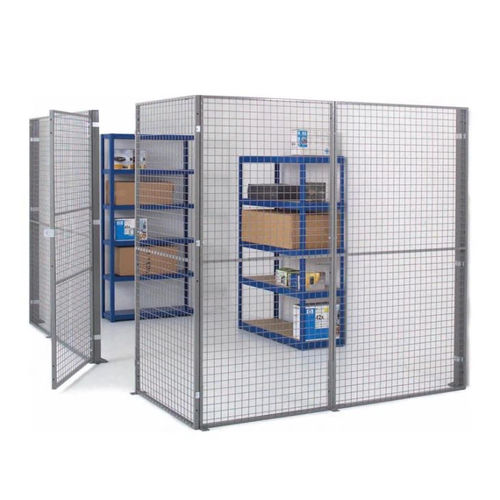 Tabique enrejado para estantería para palés - Nanjing A-Plus Metal Products Co.,Ltd - malla cuadrada / de acero inoxidable