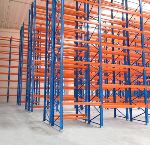 Sistema de estanterías para depósito de almacenamiento - Nanjing A-Plus Metal Products Co.,Ltd - con paleta