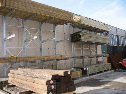 Sistema de estanterías cantilever - Nanjing A-Plus Metal Products Co.,Ltd - unilateral / doble cara / ajustable