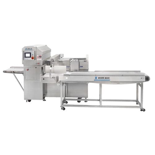 Cortadora de carne - I ONE - 420A - IRE-KOREA - para productos congelados / automática / guillotina
