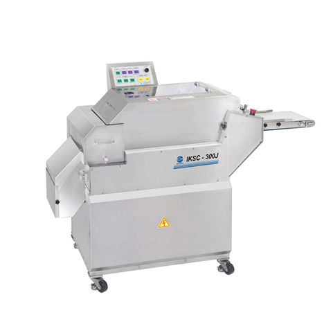 Cubicadora para carne - IKSC - 300 - IRE-KOREA - con cinta de alimentación