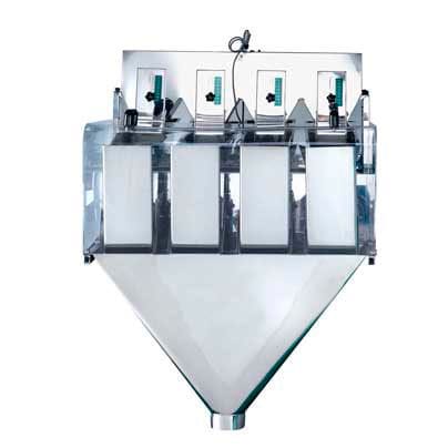 Pesadora muticabezal -  VD-1-4 - PACKING TECHNOLOGIES LLC - lineal / para la industria agroalimentaria / para granulados