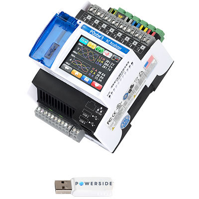 Analizador de vigilancia - PQube® 3 - Powerside - eléctrico / de calidad de la energía / portátil