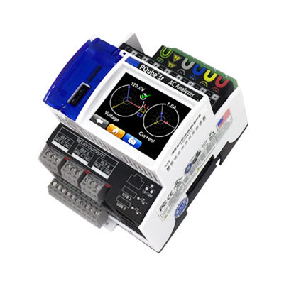 Analizador eléctrico - PQube® 3r - Powerside - de potencia