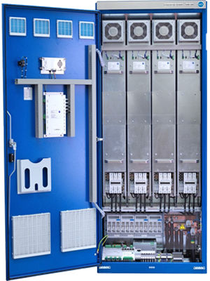 Batería de condensadores de factor de potencia - PowerAct - Powerside - de baja tensión / con filtros de armónicas / modular