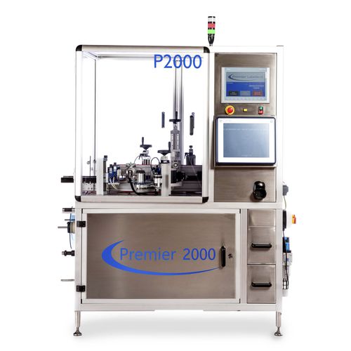 Etiquetadora automática - P2000 - Premier Labellers - para cajas antifalsificaciones / para la industria farmacéutica / con servomotor
