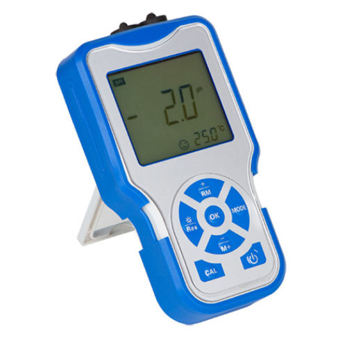 PHmetro portátil - P611 - Shanghai Yoke Instrument Co., Ltd - de agua pura / con pantalla LCD