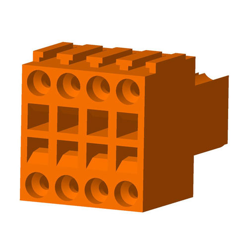 Bloque de conexión enchufable - F73-A-3.5 - Dongguanshi Welink Electronic Technology Co.,Ltd - sin tornillos / estándar