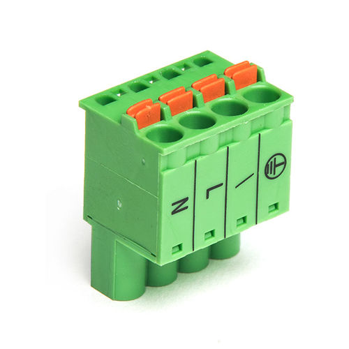 Bloque de conexión con marcado - F73-H-3.5 - Dongguanshi Welink Electronic Technology Co.,Ltd - enchufable / sin tornillos / de muelle