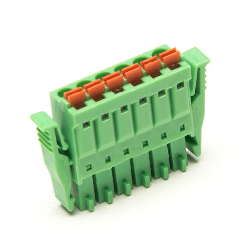 Bloque de conexión enchufable - F73-L-3.5 - Dongguanshi Welink Electronic Technology Co.,Ltd - de muelle / de palanca / de material plástico