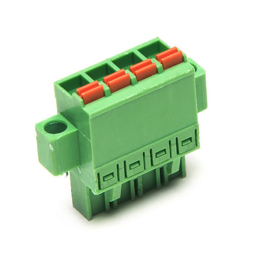 Bloque de conexión enchufable - F75-L-5.08 - Dongguanshi Welink Electronic Technology Co.,Ltd - sin tornillos