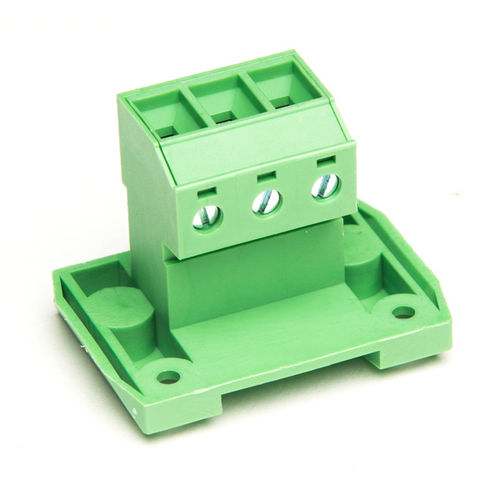 Bloque de conexión enchufable - F76-A-7.62 - Dongguanshi Welink Electronic Technology Co.,Ltd - con tornillo / tripolar