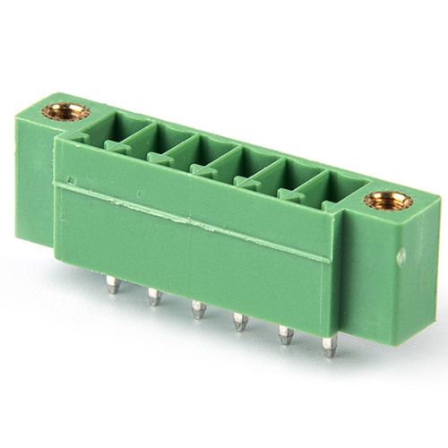 Regleta de contacto macho - F83-6-3.5 - Dongguanshi Welink Electronic Technology Co.,Ltd - de una sola hilera / recta / 3.5 mm (0.137")